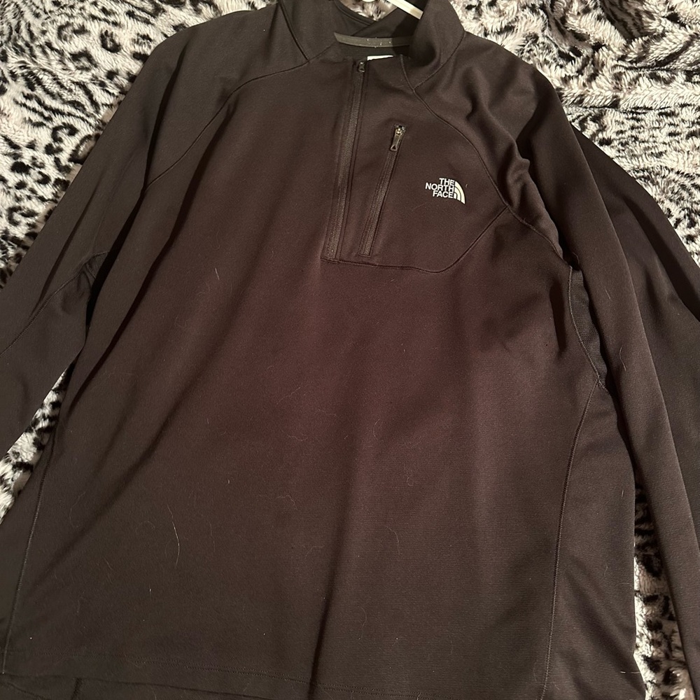 The North Face Black Quarter-Zip Pullover